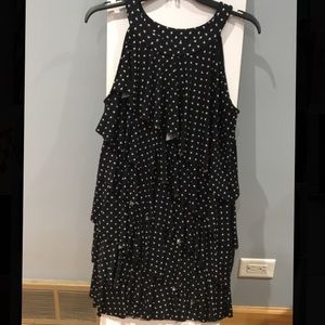 Black and white dress